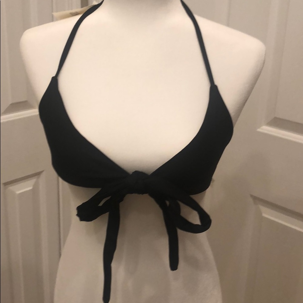NWT Zaful black bikini top